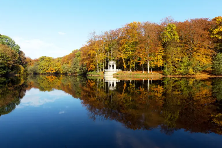 Stadtpark Krefeld im Herbst